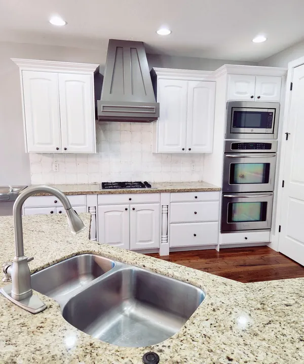 A bright kitchen, freshly cared for